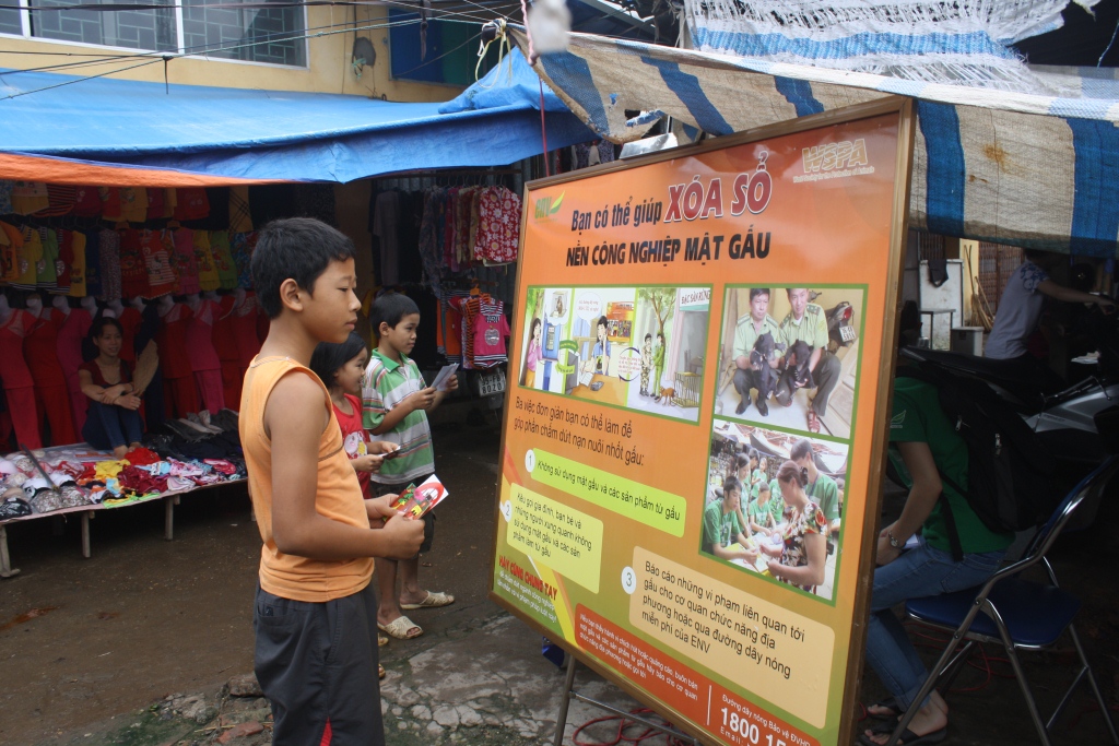 bear hotspot campaign in phuc tho district hanoi
