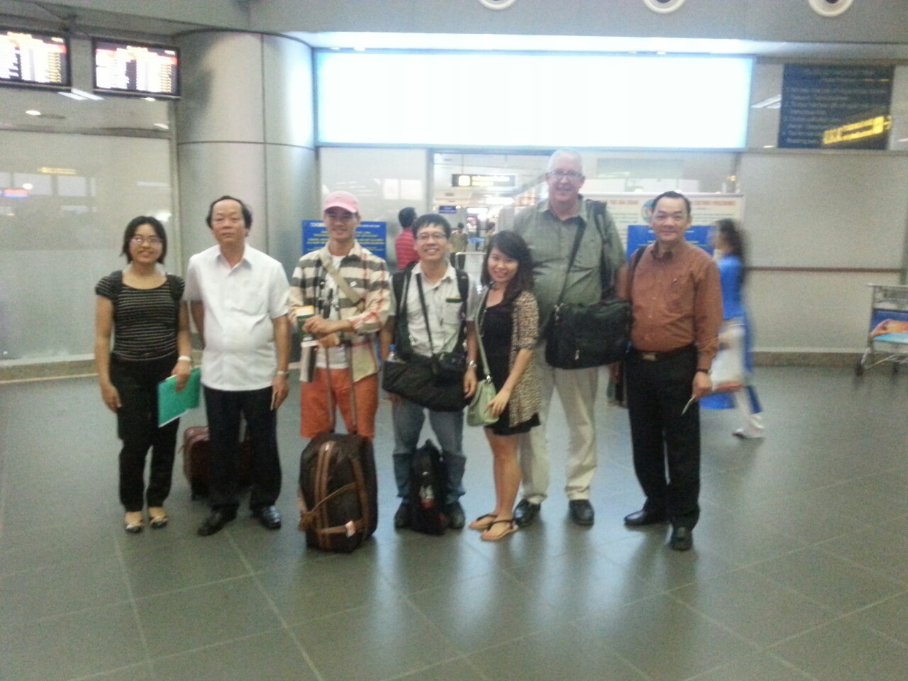 South Africa trip - departure from Hanoi Sept 8 2013 ENV-R 3
