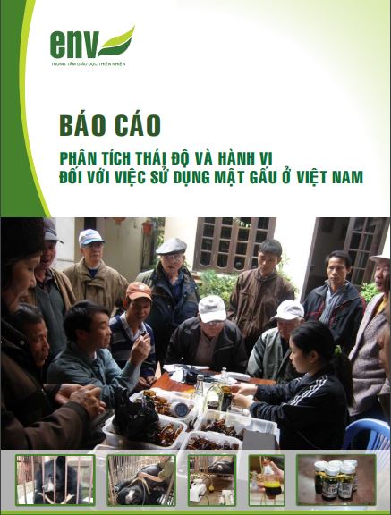 Thái độ và hành vi đối với sử dụng mật gấu ở Việt Nam