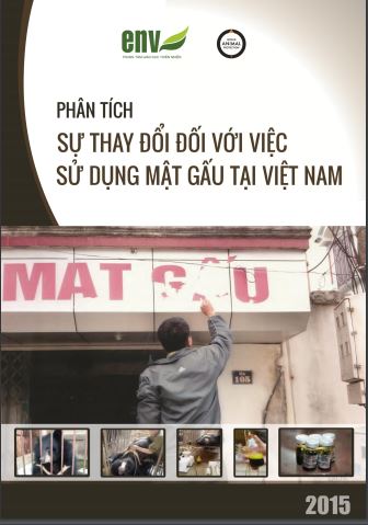 Sự thay đổi đối với việc sử dụng mật gấu tại Việt Nam